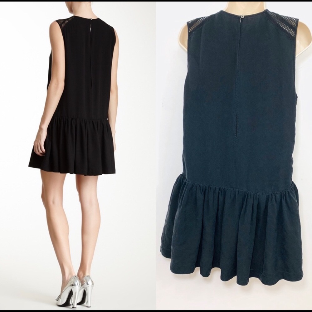 Women’s L.A.M.B. by Gwen Stefani Drop Waist Black Dress Size 0. NWOT. - Picture 2 of 8